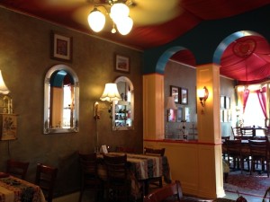 Teashop interior